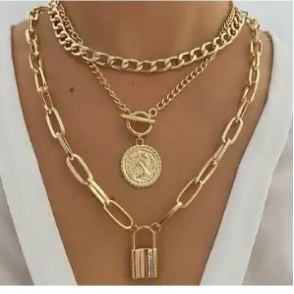 Jewelry - Multilayer Chain Ensemble